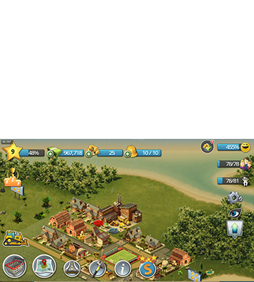Enjoy the increased reality with various weather conditions, day and night cycle, and many more cool city-life aspects. Discover new islands, expand your town and city life, keep your citizens happy, manage transportation and enjoy a virtual world full of quests! 